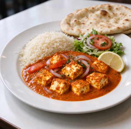 Paneer Tikka Masala Meal