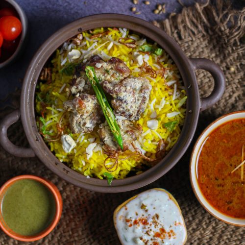 Vegetable Biryani Family Tray